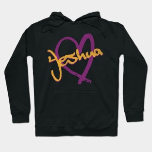 I Love Yeshua Vintage 80's & 90's Purple and Dijon Hoodie